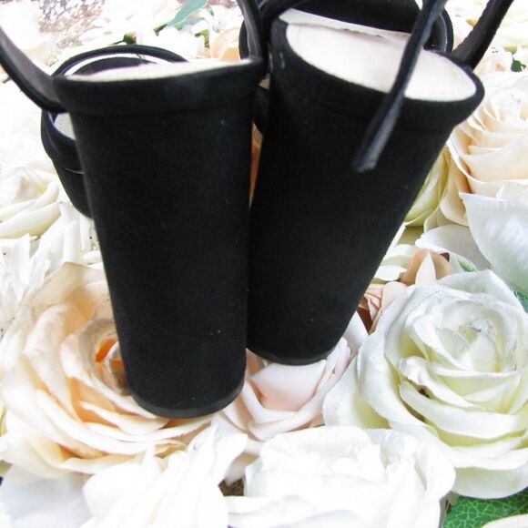 NIB Nine West suede platform heels 7 - Picture 9 of 12